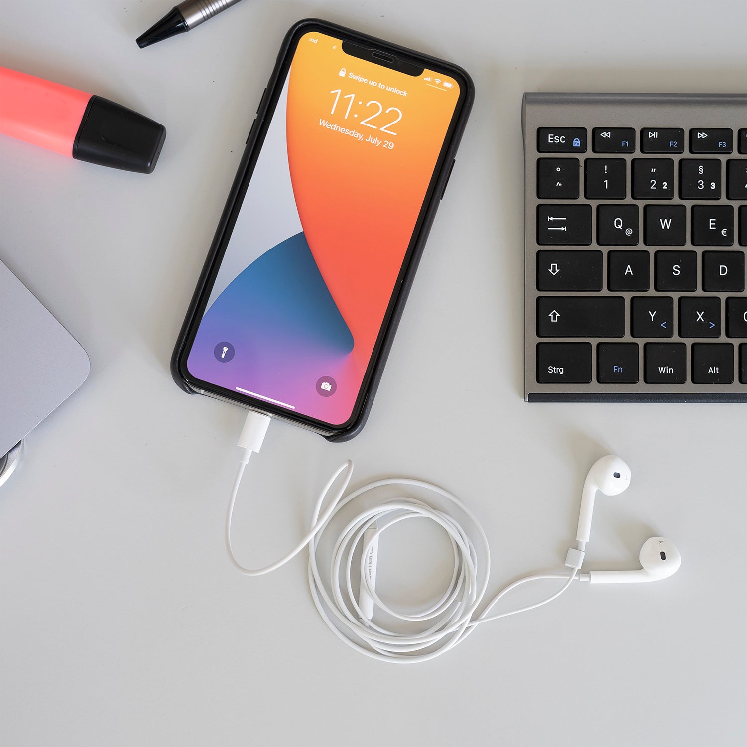 4smarts Aktiver Kopfhörer Melody 2 MFI Lightning weiß 4smarts Aktiver Kopfhörer Melody 2 MFI Lightning weiß